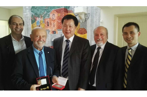 Zhonglin's President Meets with the Chairman of the Greek Crete Biomass Association